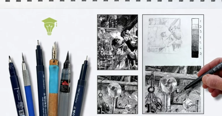 Explore Pen and Ink Techniques by Studying the Masters by Chloe Gendron