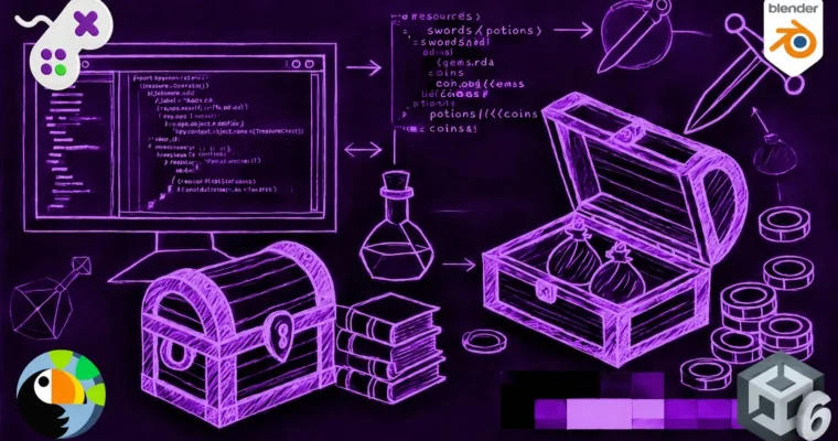 Learn to Develop an Inventory System in Unity 6 & Blender by Penny de Byl, Michael Bridges, Penny Holistic3D Learn to Develop an Inventory System in Unity 6 & Blender by Penny de Byl, Michael Bridges, Penny Holistic3D
