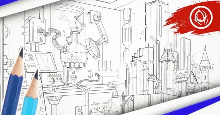 Perspective Art School: The Complete Drawing Course by Scott Harris