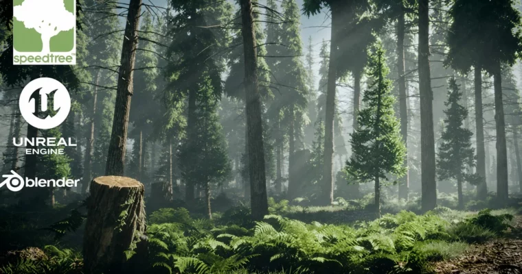 Ultimate SpeedTree 10 to Unreal Engine 5 PCG Masterclass by Jan Benkwtiz