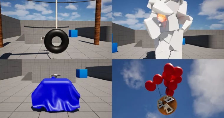Unreal Engine 5 for Games – Physics by David Nixon