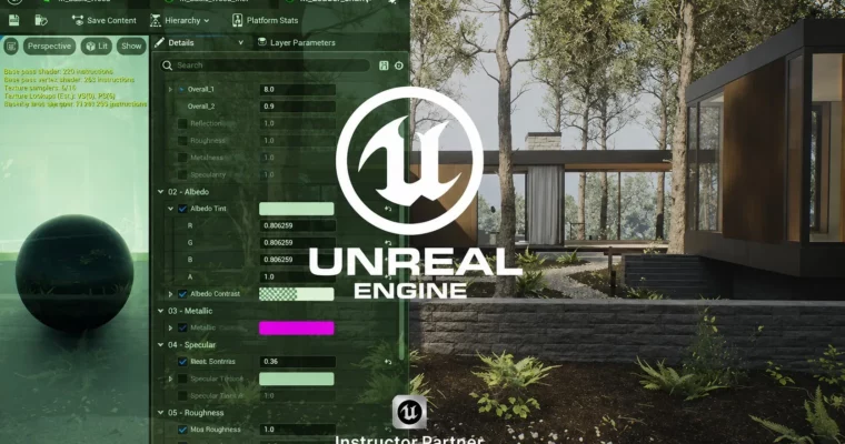 Unreal Engine 5 Materials by Amer Sawalha