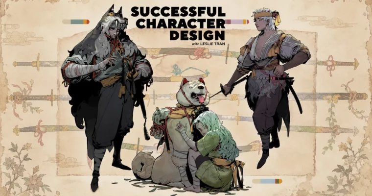 Successful Character Design by Leslie Tran