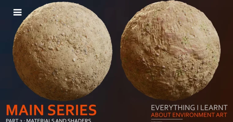 Everything I learnt about Environment Art – Mini Series – Sculpting Materials in Zbrush by Ben Keeling