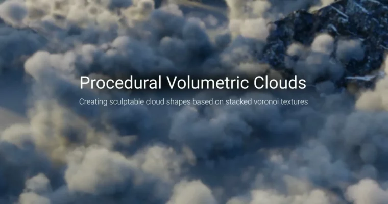Procedural Volumetric Clouds by Andy Goralczyk