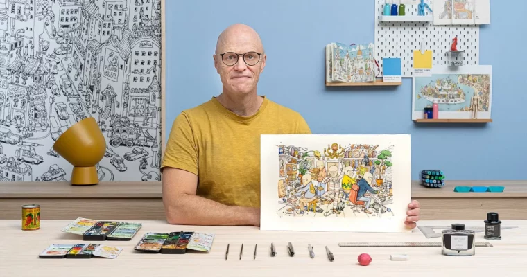 Creative Sketching – Fill Your Illustrations by Life and Detail by Mattias Adolfsson