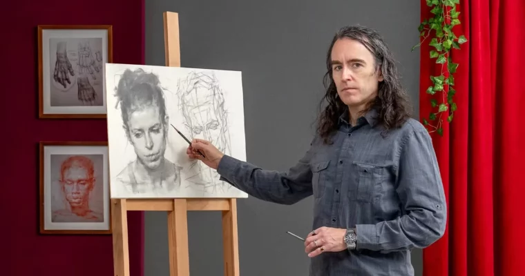 Graphite Drawing Techniques for Planar Portraiture by Dan Thompson Graphite Drawing Techniques for Planar Portraiture by Dan Thompson