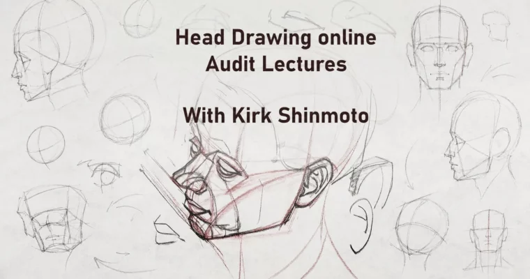 Head Drawing Audit Class by Kirk Shinmoto