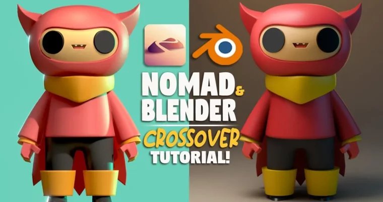The Ultimate Nomad Sculpt to Blender Crossover 3D Class by Dave Reed