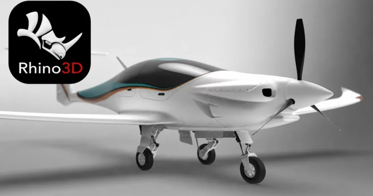 Rhino3D Aircraft NURBS Professional 3D Modeling Course by Krzysztof Kubasek