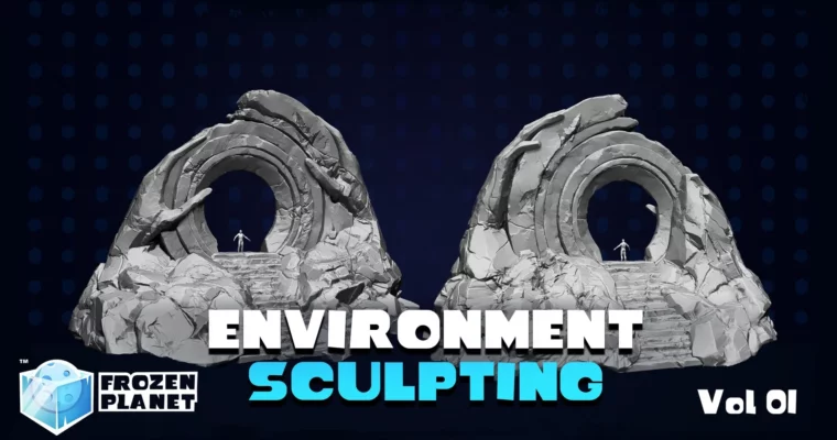 Mastering Environment Sculpting For Games Vol 01 by Frozen Planet