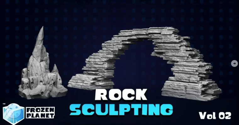 Mastering Rock Sculpting Tutorial in Zbrush Vol 02 by Frozen Planet Mastering Rock Sculpting Tutorial in Zbrush Vol 02 by Frozen Planet