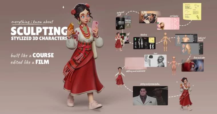 Everything I Know About Sculpting Stylized 3D Characters by Illia Loginov (Stylized 3d Characters) Everything I Know About Sculpting Stylized 3D Characters by Illia Loginov (Stylized 3d Characters)