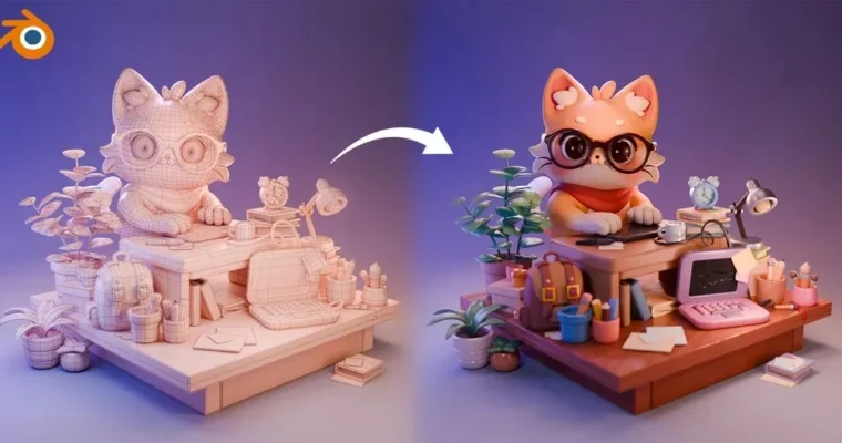 Blender 3D Artist – Cozy Course by Nhance School