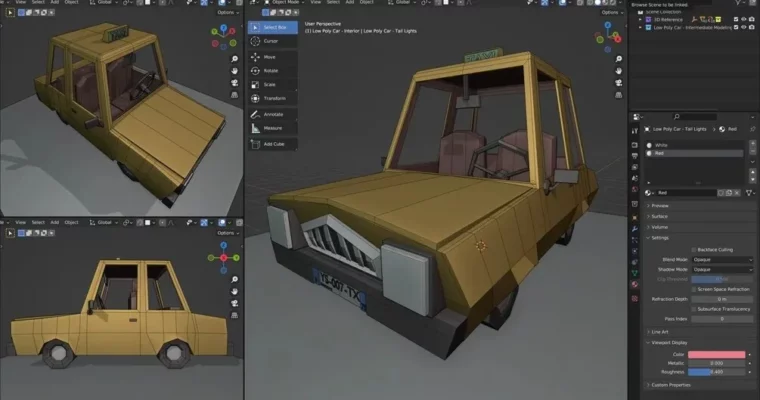 Introduction to 3D Modeling – Blender Beginner Course by YanSculpts Introduction to 3D Modeling – Blender Beginner Course by YanSculpts