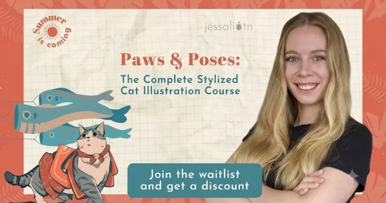 Paws & Poses – The Complete Stylized Cat Illustration Course by Tessa Nelissen (Jessali_TN) Paws & Poses – The Complete Stylized Cat Illustration Course by Tessa Nelissen (Jessali_TN)