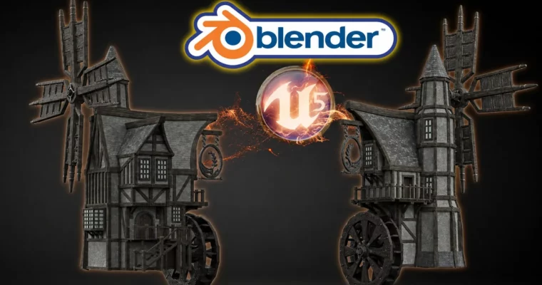 Blender to Unreal Engine 5 by 3D Tudor