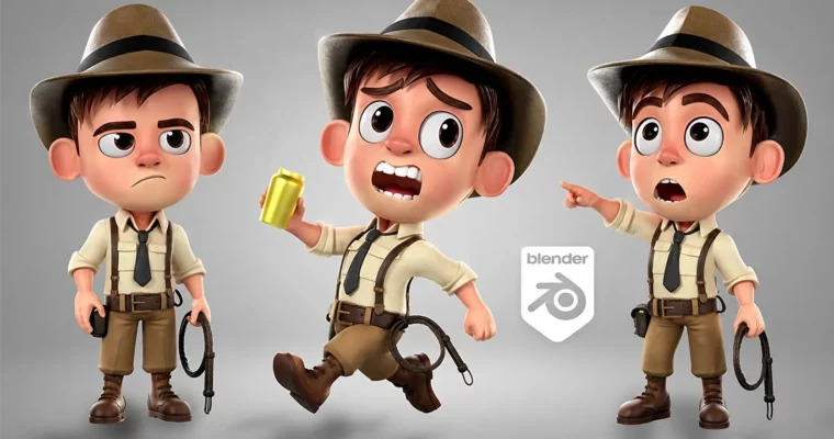 Cartoon Character Modeling for 3D Animation in Blender by Cisco Raya Cartoon Character Modeling for 3D Animation in Blender by Cisco Raya