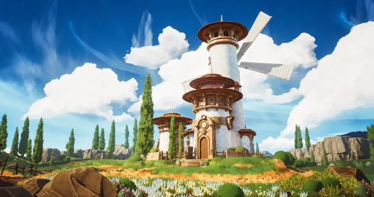 Unreal Engine 5 Stylized Landscape Concept to Render by 3DRedBox Studio Unreal Engine 5 Stylized Landscape Concept to Render by 3DRedBox Studio