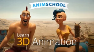 3D animated character in an expressive pose demonstrating appeal and personality