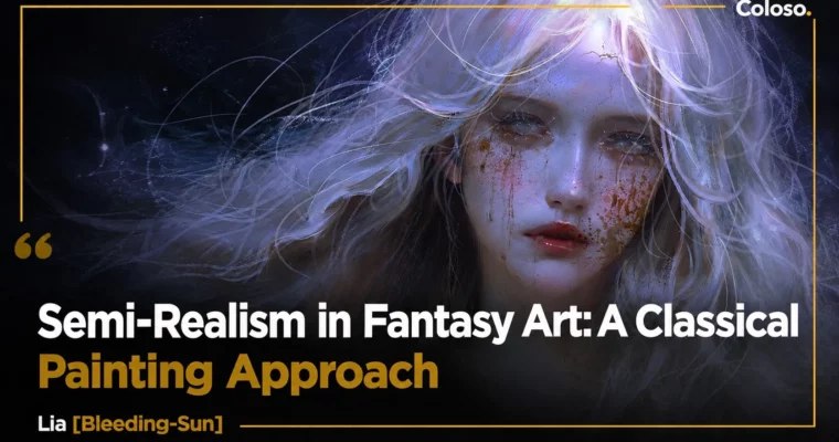 Semi-Realism in Fantasy Art- A Classical Painting Approach by Lia [Bleeding-Sun]
