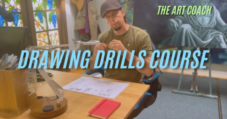 The Art Coach’s Drawing Drills by Sean Anetsberger