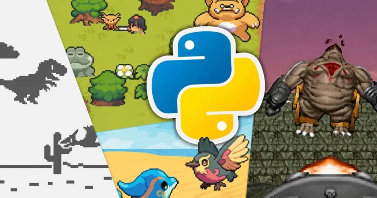 Learn Python by Making 6 Games [2D & 3D] by Christian Koch