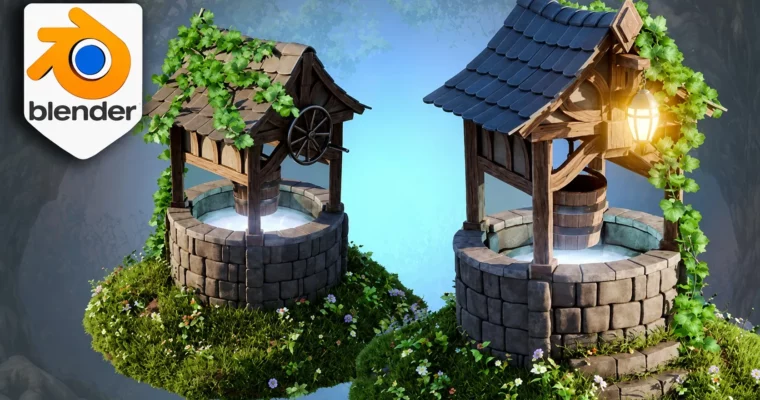 Stylized 3D Environments with Blender 4 Geometry Nodes (Update) by 3D Tudor