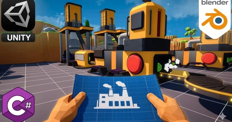 The Ultimate UNITY 3D & BLENDER Factory Game Course 2026 by Model Craft