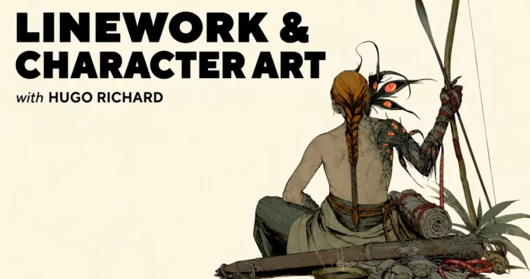 Linework & Character Art by Hugo Richard Linework & Character Art by Hugo Richard