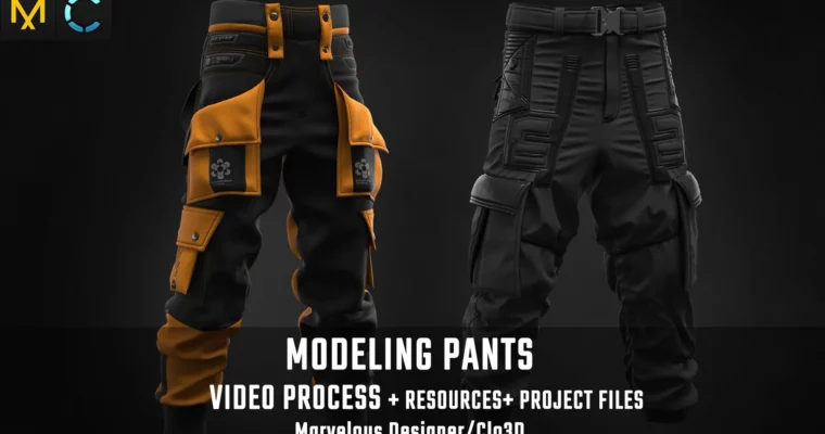 Tutorial MD – Clo3D – Modeling Pants by Vadim Meshcherekov Tutorial MD – Clo3D – Modeling Pants by Vadim Meshcherekov