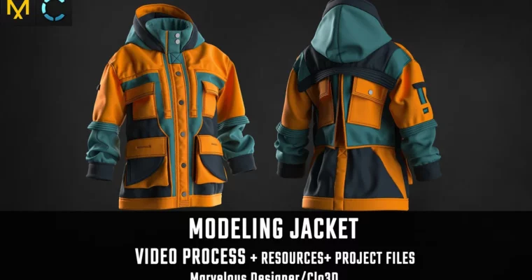 Tutorial MDClo3D – JACKET by Vadim Meshcherekov Tutorial MDClo3D – JACKET by Vadim Meshcherekov