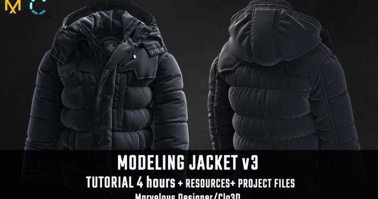 Tutorial MDClo3D – Jacket v3 by Vadim Meshcherekov Tutorial MDClo3D – Jacket v3 by Vadim Meshcherekov