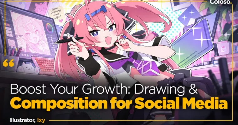 Boost Your Growth – Drawing & Composition for Social Media by Ixy2 Boost Your Growth – Drawing & Composition for Social Media by Ixy2