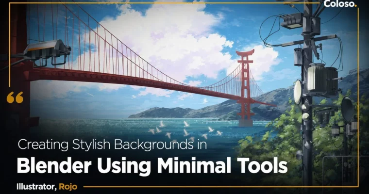 Creating Stylish Backgrounds in Blender Using Minimal Tools by Rojo 3 Creating Stylish Backgrounds in Blender Using Minimal Tools by Rojo 3