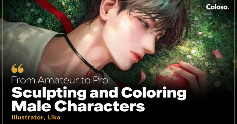 From Amateur to Pro Sculpting and Coloring Male Characters by Lika
