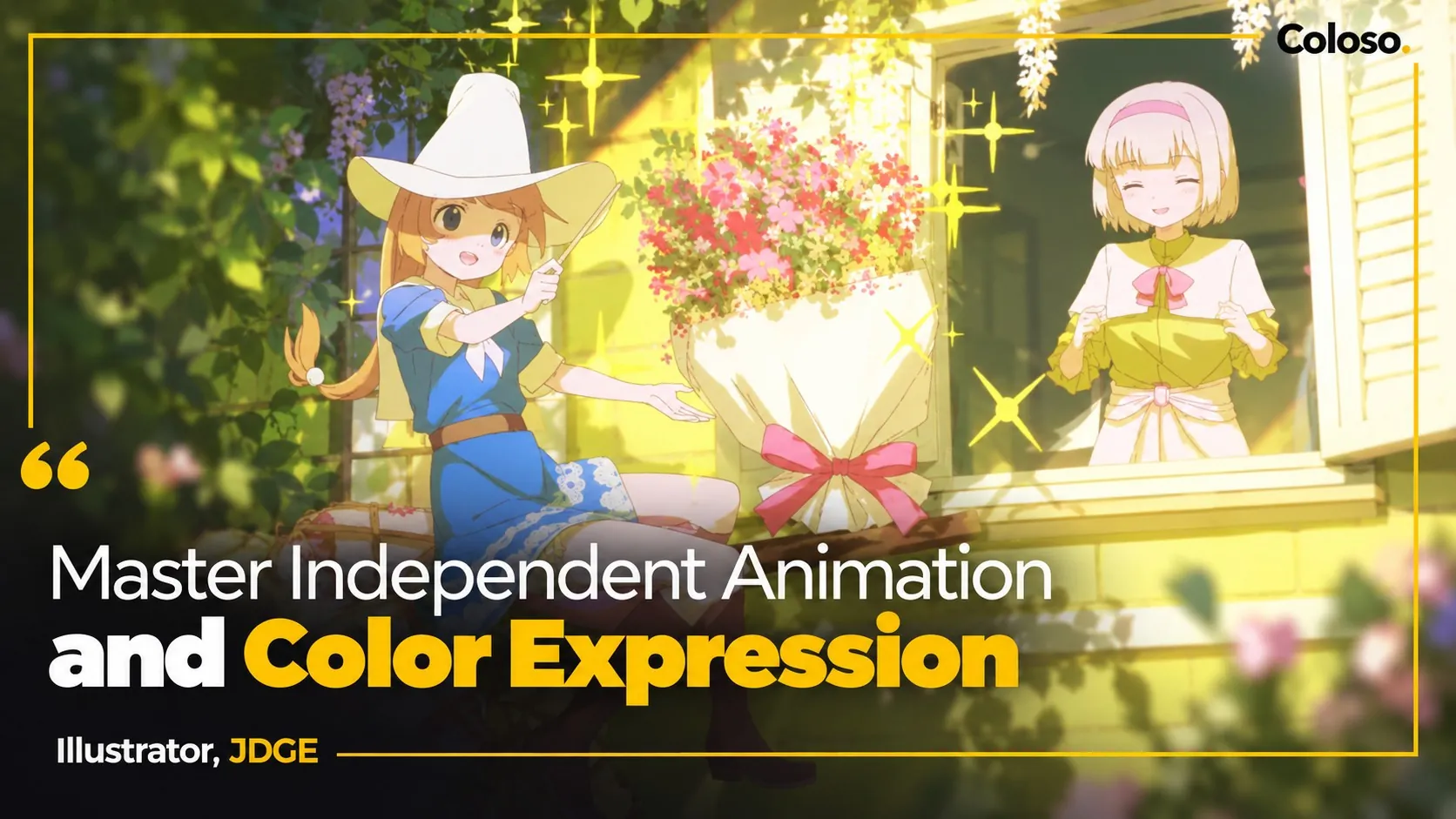 Master Independent Animation and Color Expression by JDGE