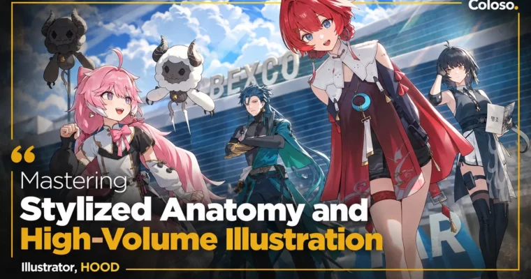 Mastering Stylized Anatomy and High-Volume Illustration by HOOD Mastering Stylized Anatomy and High-Volume Illustration by HOOD