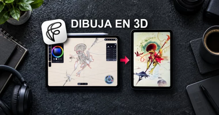 3D Para Dibujantes 2D con Feather 3D (iPad) | Integra el 3D fácilmente en tus ilustraciones by Adrián García 3D Para Dibujantes 2D con Feather 3D (iPad) | Integra el 3D fácilmente en tus ilustraciones by Adrián García