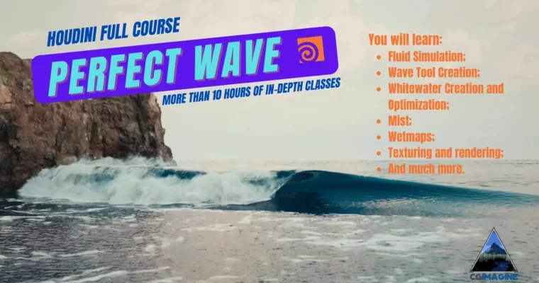 Perfect Wave– Houdini Fluid Simulation Course by CGimagine Perfect Wave– Houdini Fluid Simulation Course by CGimagine