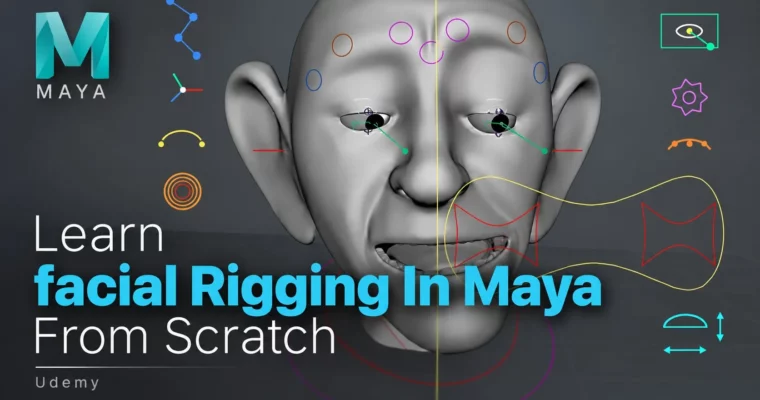Learn facial Rigging In Maya From Scratch by Jhankar Singh