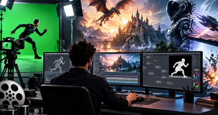 VFX & Animation Masterclass – Compositing, Tracking & Effects by MKCL India