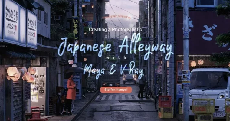 Creating a Photorealistic Japanese Alleyway by Maya & V-Ray by Steffen Hampel Creating a Photorealistic Japanese Alleyway by Maya & V-Ray by Steffen Hampel