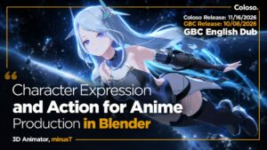 Anime-style 3D girl in aerial combat pose with slash effects