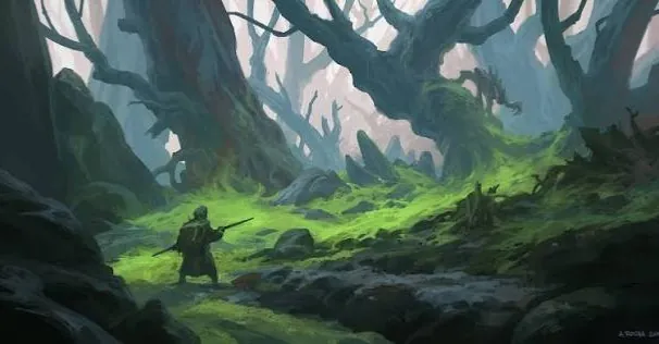 Painting a Fantasy Landscape and Creative Process by Andreas Rocha Painting a Fantasy Landscape and Creative Process by Andreas Rocha