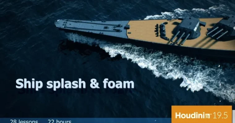 Ship Splash ang Foam by Andrii Zamorskyi