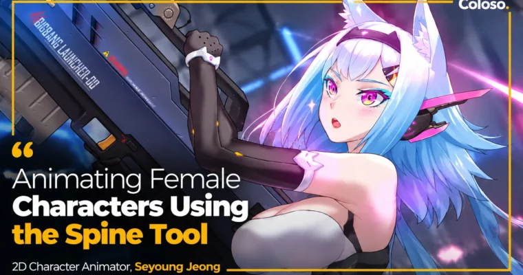 Animating Female Characters Using the Spine Tool by Seyoung Jeong