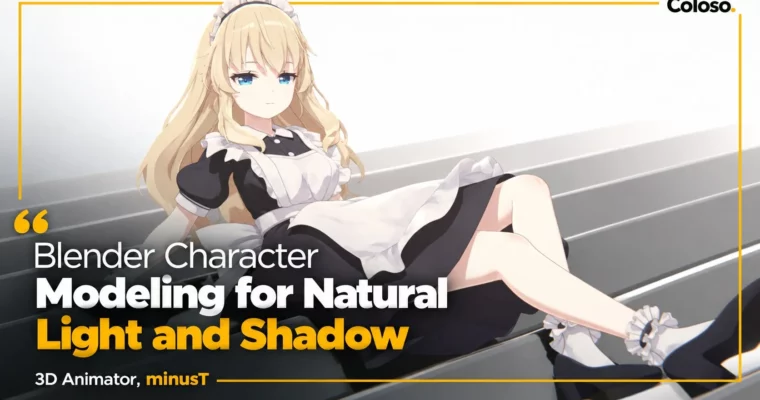 Blender Character Modeling for Natural Light and Shadow by minusT3