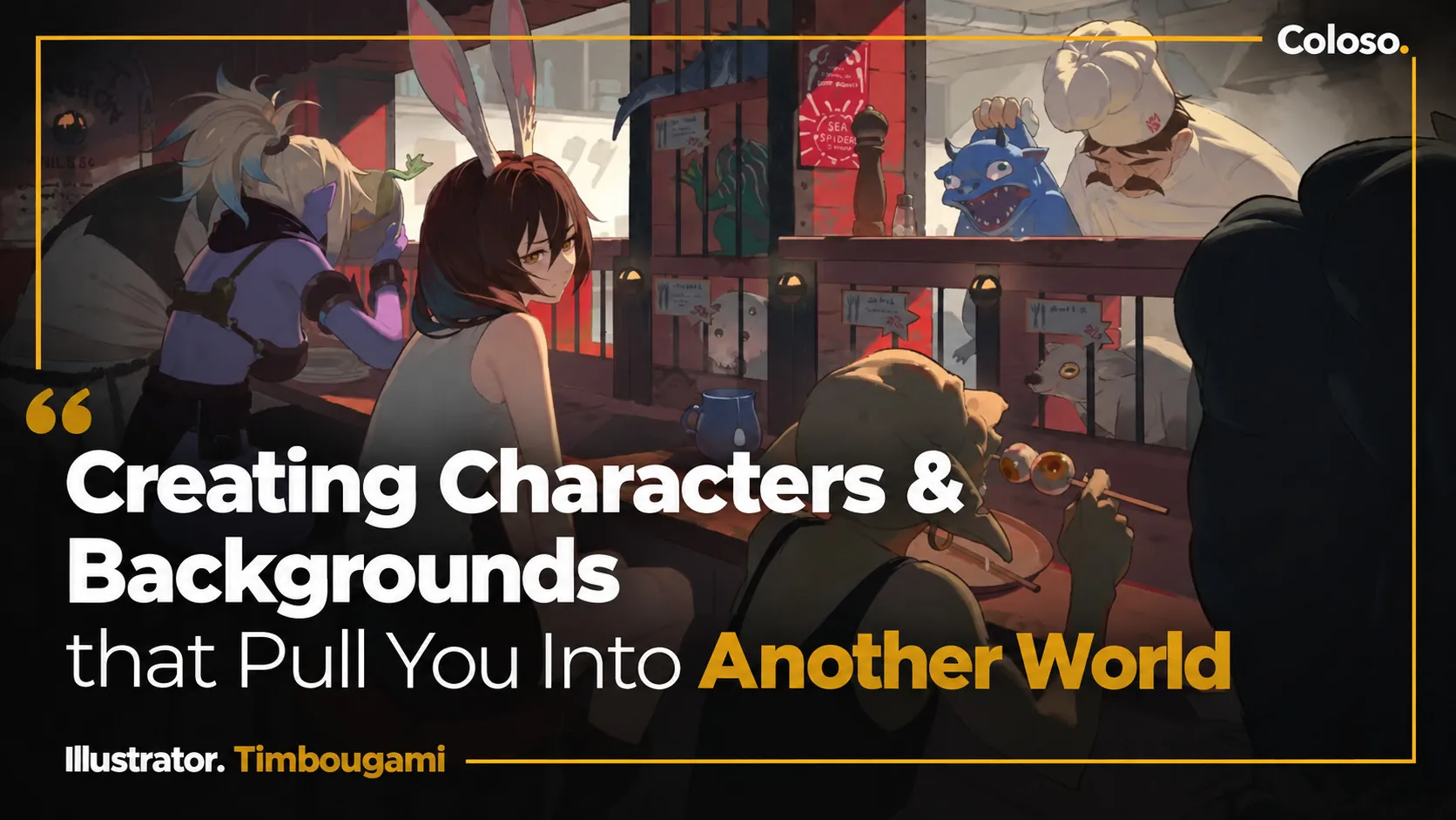 Creating Characters & Backgrounds that Pull You Into Another World by ...