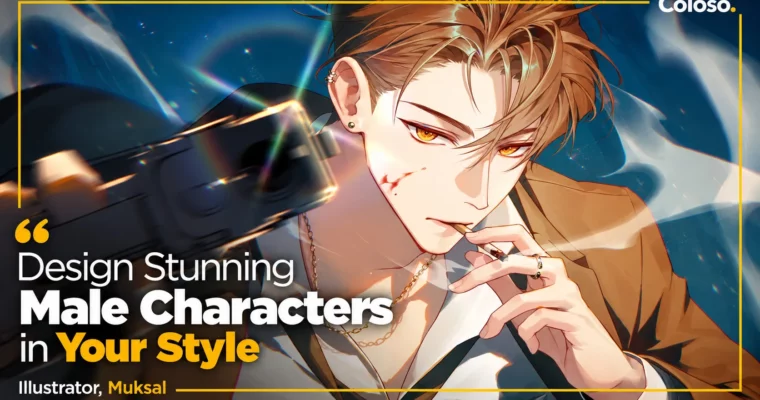 Design Stunning Male Characters in Your Style by Muksal Design Stunning Male Characters in Your Style by Muksal